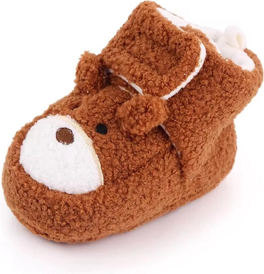 Completebabyuitzet Babyslofjes voor Pasgeborenen Peuters en Baby's Hoog Bruin