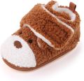 Completebabyuitzet Babyslofjes voor Pasgeborenen Peuters en Baby's Laag Bruin - Bruin