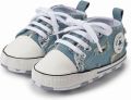 Completebabyuitzet Steppies Babyschoentjes Denim Zachte Zool Antislip Babyslofjes - Denim