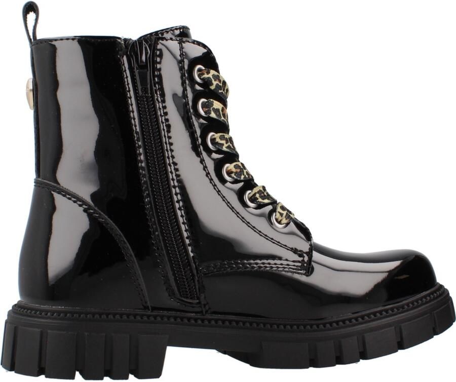 CONGUITOS COSH244018 MILITARY BOOTS PATENT Zwart