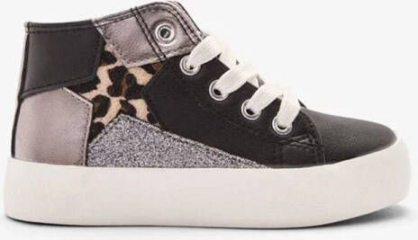 CONGUITOS Meisjes Sneakers Zwart Synthetisch Leopard Metallic