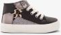 CONGUITOS Meisjes Sneakers Zwart Synthetisch Leopard Metallic - Thumbnail 1