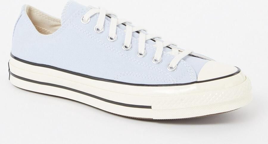 Convers Allstars Converse Chuck 70 low sneaker van canvas licht blauw