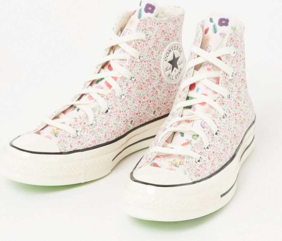 Convers Allstars Converse Chuck 70 sneaker met bloemenprint