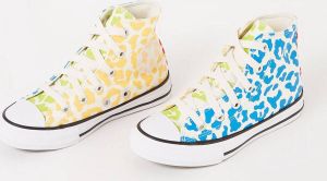 Convers Allstars Converse Chuck Taylor All Star sneaker met panterprint Meerkleurig