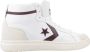 Converse Klassieke Mid Sneakers White Heren - Thumbnail 4