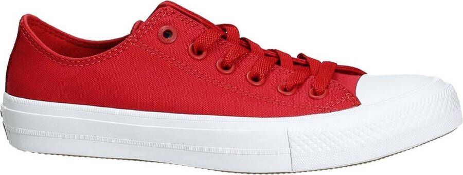 Converse All Star Chuck II Ox Sneakers Unisex Salsa Red White Navy