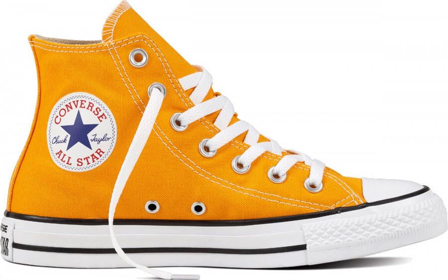 Converse All Star mid cut canvas Exuber Oranje Sneaker