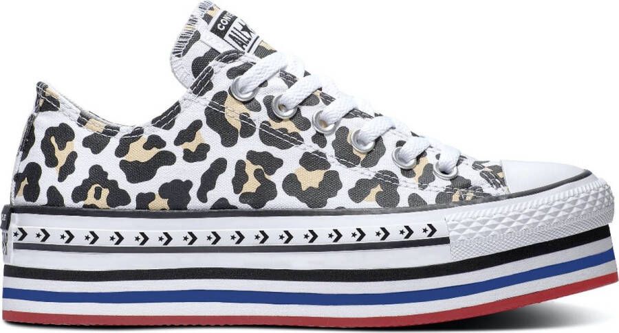 Converse All Stars Chuck Taylor Platform 566764C Wit Bruin 39.5