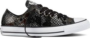 Converse As Ox Sneaker laag sportief Dames Zilver Black Black White