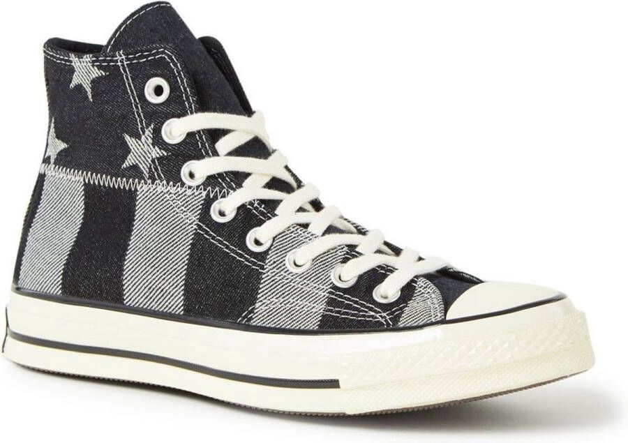 Converse Chuck Taylor 70 Hi sneaker Zwart Wit - Foto 1