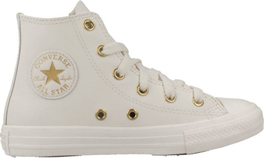 Converse All Star High Leather Children White