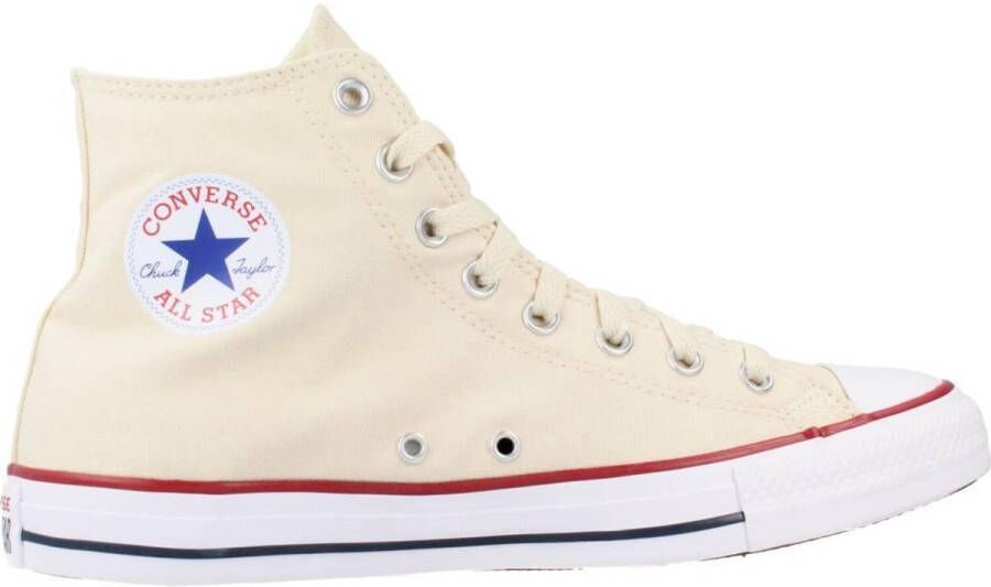 Converse Ctas High Dames Schoenen Beige Maat: 36 Canvas Foot Locker
