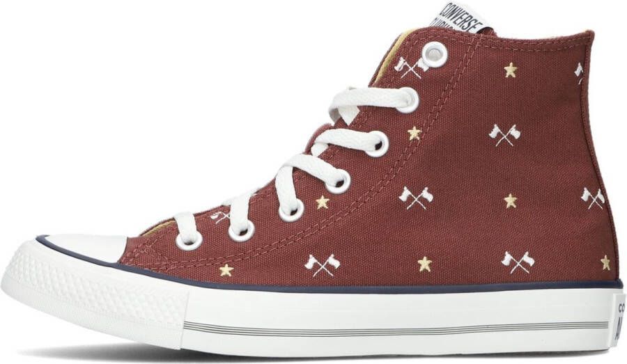 Converse Chuck Taylor All Star Hi Hoge sneakers Dames Rood