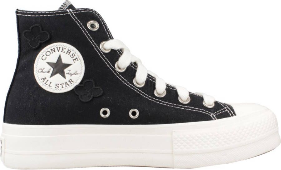 Converse CHUCK TAYLOR ALL STAR LIFT 3D FLOWERS Zwart