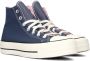 Converse Chuck Taylor All Star Lift Hi Hoge sneakers Dames Blauw - Thumbnail 1