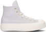 Converse Chuck Taylor All Star Lift Hi Hoge sneakers Dames Grijs - Thumbnail 4