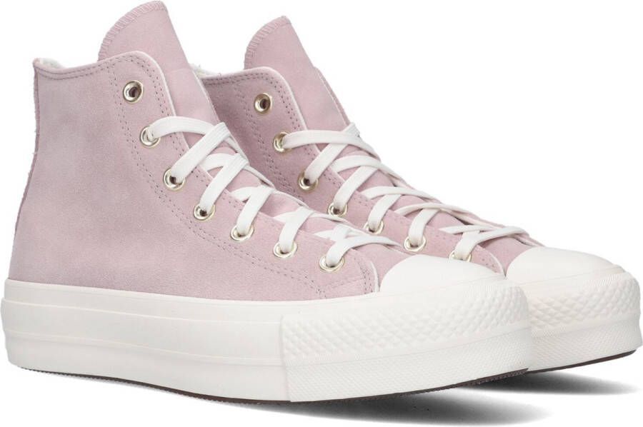 Converse Chuck Taylor All Star Lift Hi Hoge sneakers Dames Roze