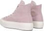 Converse Chuck Taylor All Star Lift Hi Hoge sneakers Dames Roze - Thumbnail 2