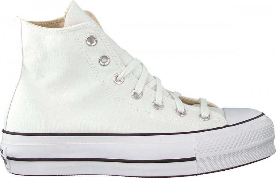 Converse Chuck Taylor All Star Lift Hi Hoge sneakers Dames Wit