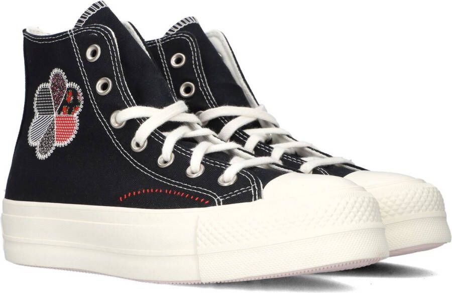 Converse Chuck Taylor All Star Lift Hi Hoge sneakers Zwart
