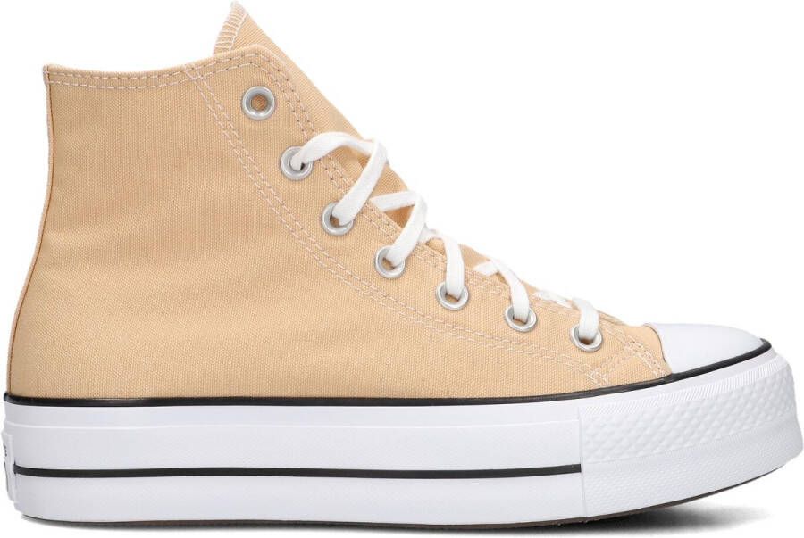 Converse Chuck Taylor All Star Lift Hi Sneakers Dames Beige