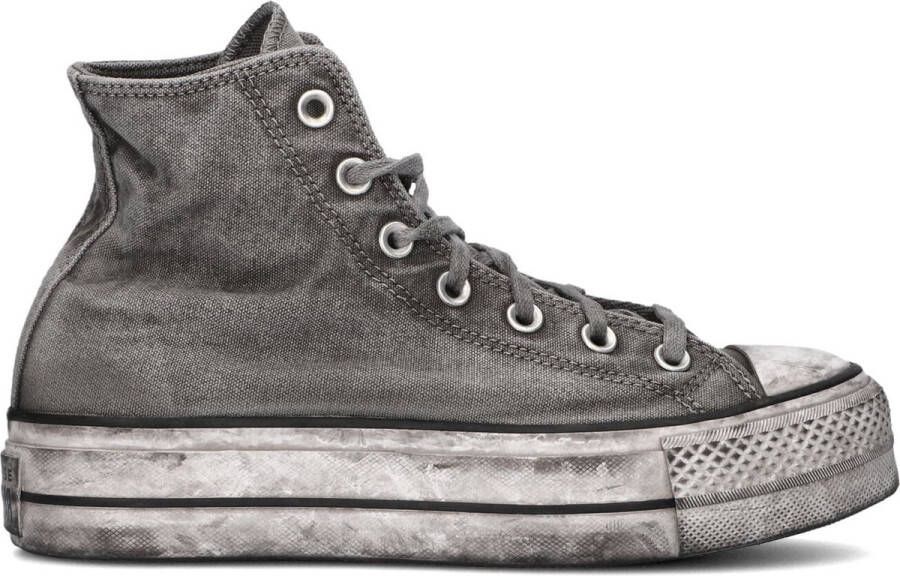 Converse Chuck Taylor All Star Lift Hi Sneakers Dames Grijs