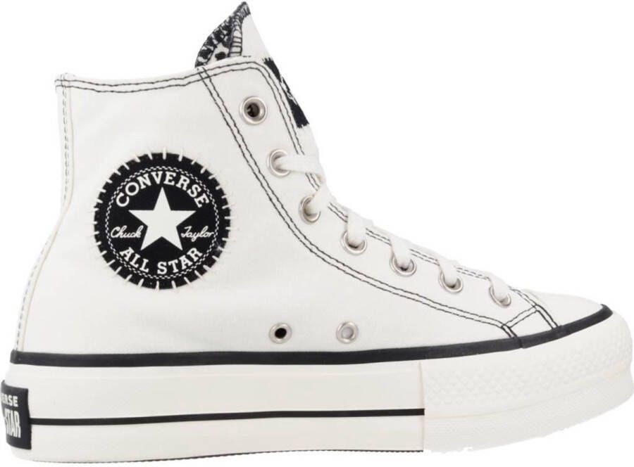 Converse Chuck Taylor All Star Lift Hoge sneakers Dames Ecru