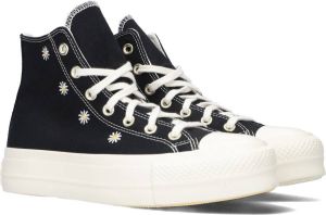 Converse Chuck Taylor All Star Lift Hoge sneakers Dames Zwart