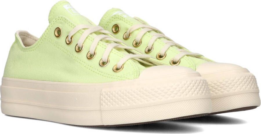 Converse Chuck Taylor All Star Lift Ox Lage sneakers Geel