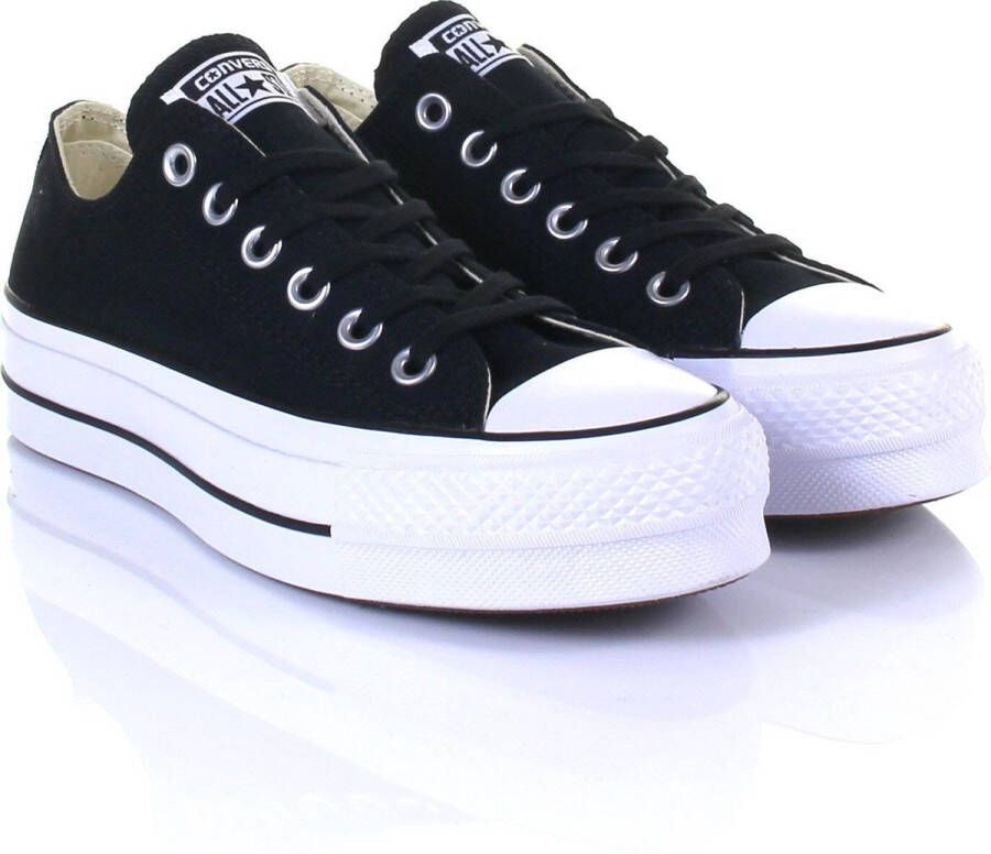 Converse Chuck Taylor All Star Lift Ox Lage sneakers Dames Zwart