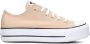 Converse Dames Lage sneakers Chuck Taylor All Star Lift Ox Beige Textiel - Thumbnail 1