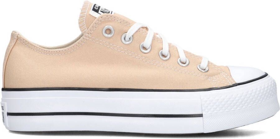 Converse Dames Lage sneakers Chuck Taylor All Star Lift Ox Beige Textiel