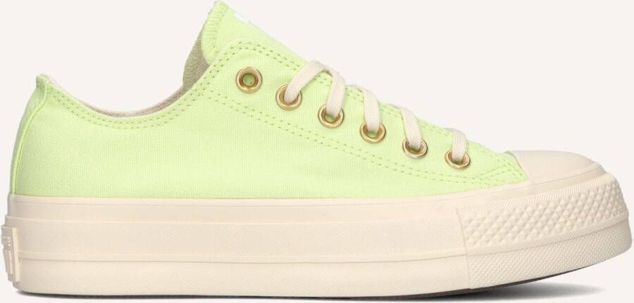 Converse Chuck Taylor All Star Lift Ox Lage sneakers Geel