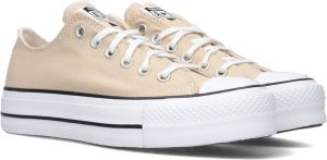 Converse Chuck Taylor All Star Lift Platform 1 Lage sneakers Beige