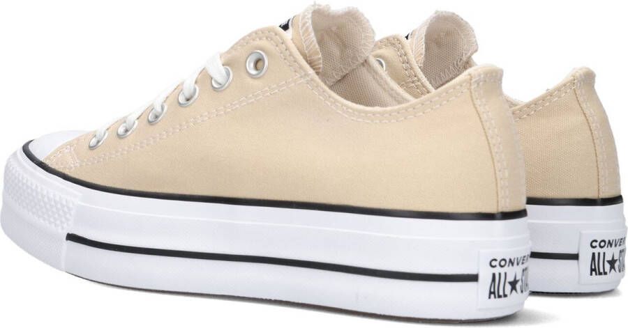 Converse Chuck Taylor All Star Lift Platform 1 Lage sneakers Dames Beige