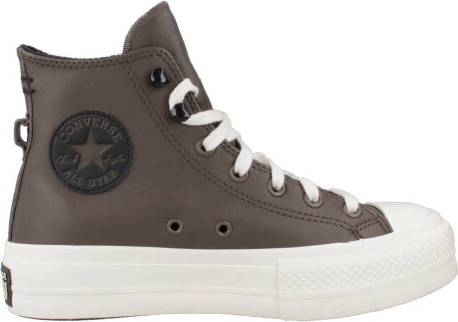 Converse CHUCK TAYLOR ALL STAR LIFT PLATFORM FLEECE-LINED LEATHER Bruin