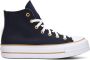 Converse Chuck Taylor All Star Lift Platform Hoge sneakers Dames Blauw - Thumbnail 1