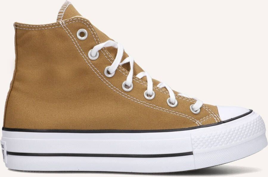 Converse Chuck Taylor All Star Lift Platform Hoge sneakers Dames Bruin