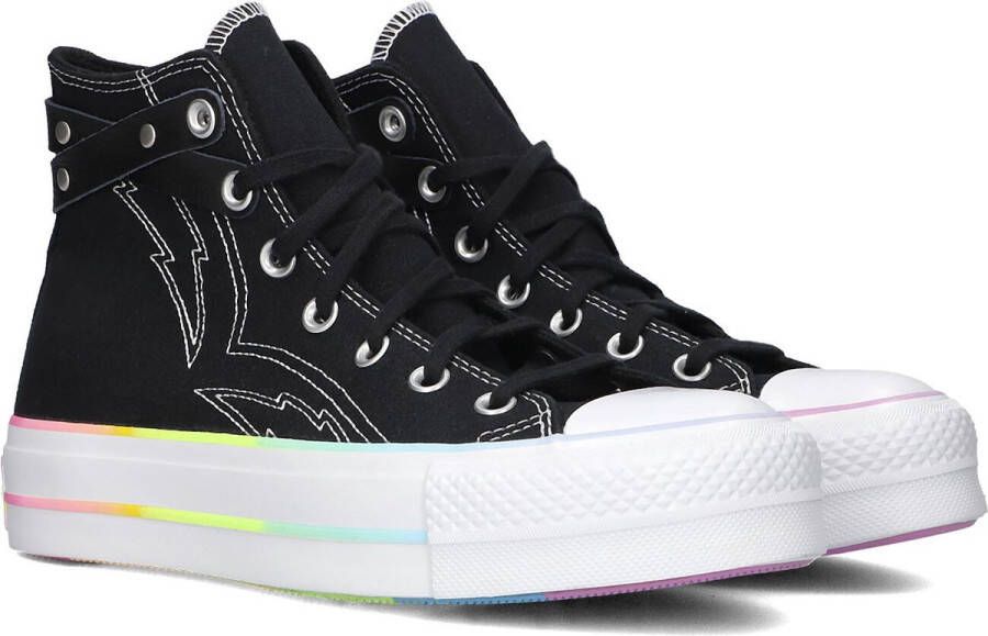 Converse Chuck Taylor All Star Lift Platform Sneakers Dames Zwart