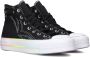 Converse Chuck Taylor All Star Lift Platform Sneakers Dames Zwart - Thumbnail 1