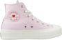 Converse CHUCK TAYLOR ALL STAR LIFT PLATFORM VALENTINE´S DAY Roze - Thumbnail 1