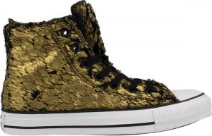 Converse Chuck Taylor All Star Material Hi 549636C Sneakers Unisex Goud Zwart