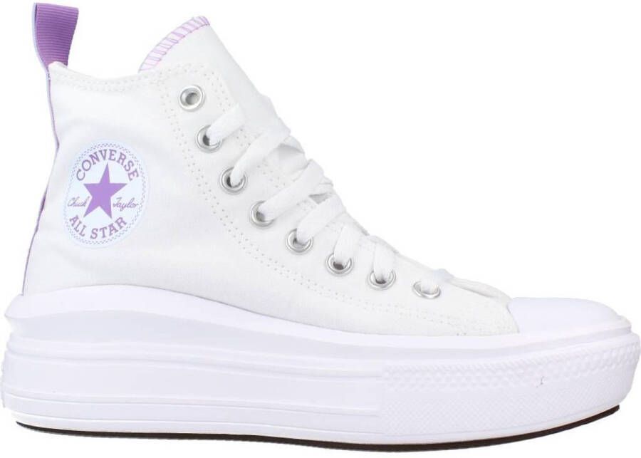 Converse Chuck Taylor All Star Move Platform Fashion sneakers Schoenen white pixel purple white maat: 38.5 beschikbare maaten:38.5