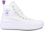 Converse Chuck Taylor All Star Move Platform Fashion sneakers Schoenen white pixel purple white maat: 38.5 beschikbare maaten:38.5 - Thumbnail 1