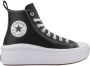 Converse Chuck Taylor All Star Move Platform Leather Fashion sneakers Schoenen black black white maat: 37 beschikbare maaten:37 39 38.5 40 - Thumbnail 6