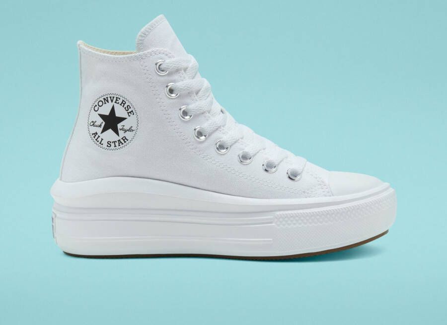 Converse Chuck Taylor All Star Move Fashion sneakers Schoenen white nature ivory black maat: 40 beschikbare maaten:36.5 39.5 40 41.5 - Foto 3