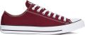 CONVERSE Sneakers laag 'Chuck Taylor All Star' karmijnrood wit - Rood