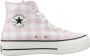 Converse CHUCK TAYLOR ALL STAR PLATFORM GINGHAM Roze - Thumbnail 1