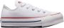 Converse Chuck Taylor All Star Eva Lift Canvas Platform (gs) Fashion sneakers Schoenen white garnet maat: 37 beschikbare maaten:37.5 38 39 38 - Thumbnail 5